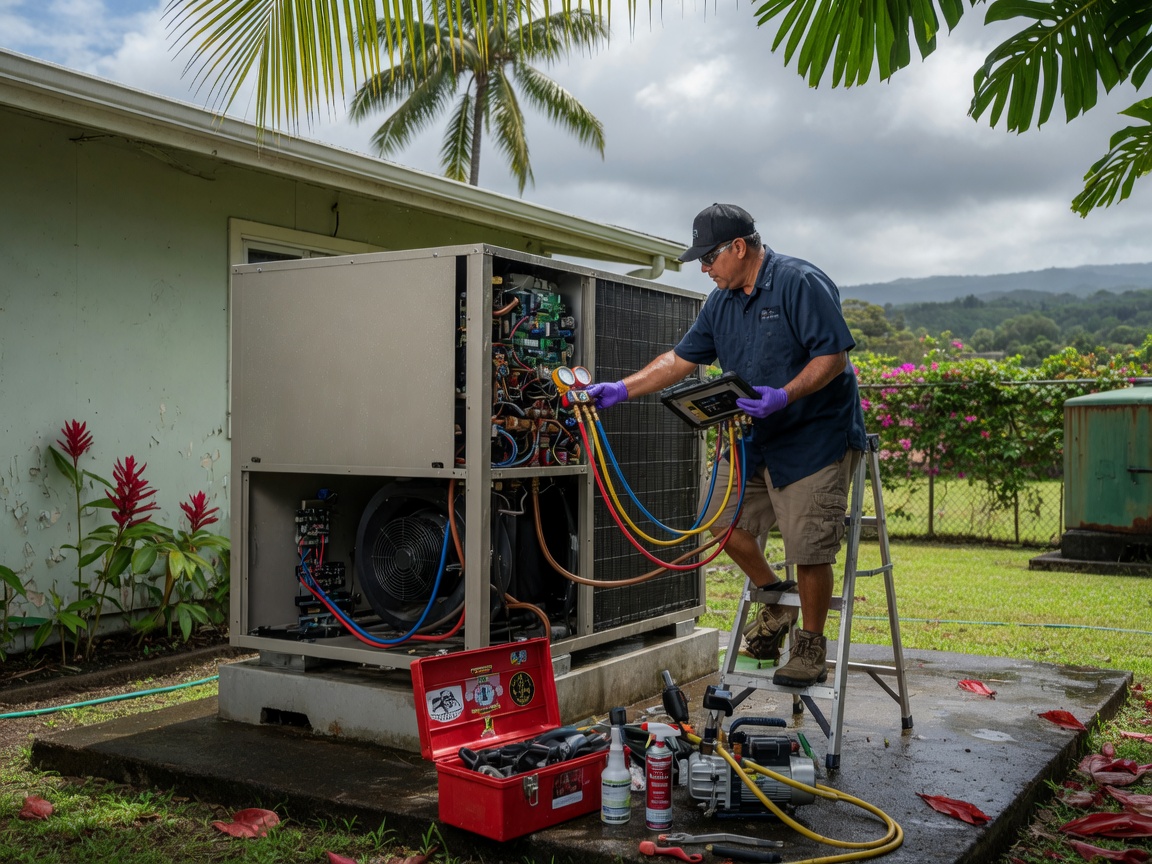 HVAC in Downtown Hilo